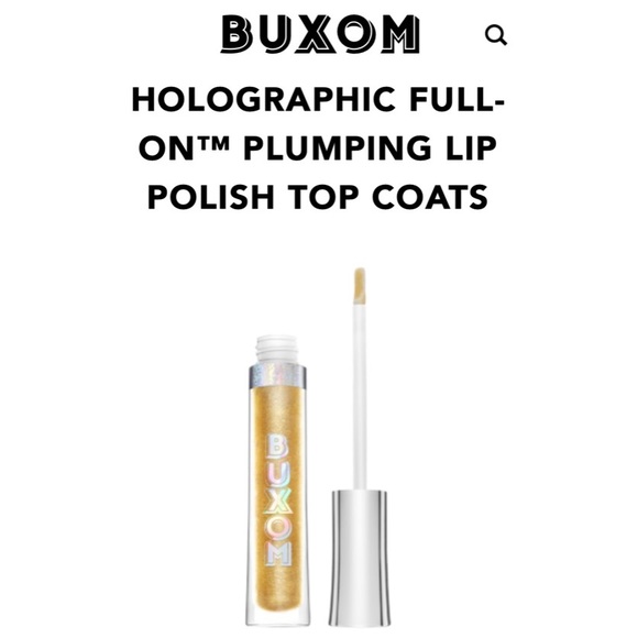 new Buxom ❦ Holographic Lip Plump Gloss ❦ Ariana ❦ - Picture 9 of 11